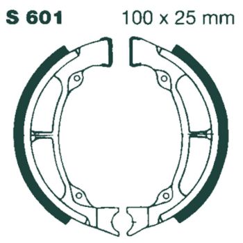 BRAKE SHOE EBC - PE S601
