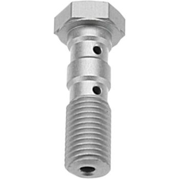 DOUBLE BANJO BOLT SIL M10X1 25