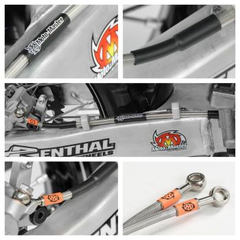 BRAKE LINE REAR YAM YZ125