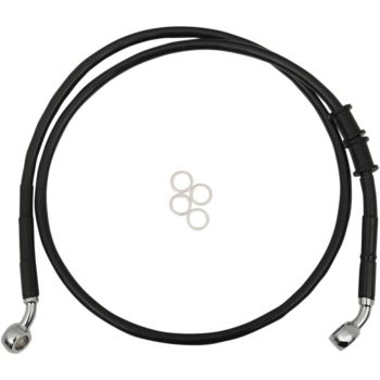 FRT BRAKE LINE XL BK +2