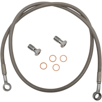 BRAKE LINE +6 EXT POLARIS