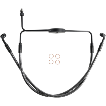 LINE BRAKE FRNT FXDF CF