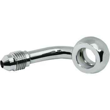 BANJO FITTING AN3 CHROME