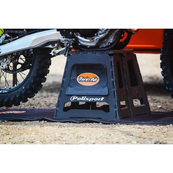 Twin Air / Polisport Foldable Lightweight Bikestand - Black