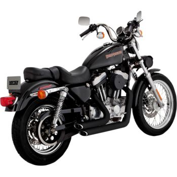 EXHAUST SS STG BLK99-03XL