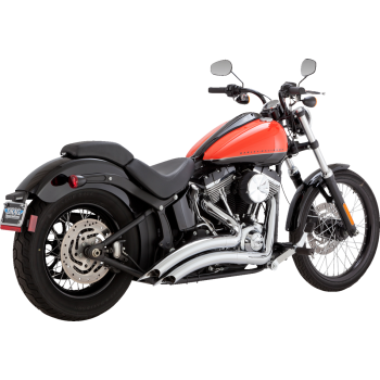 EXHAUST BIG RADIUS CHROME 86-0