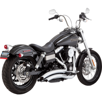 EXHAUST BIG RADIUS CHROME 06-0