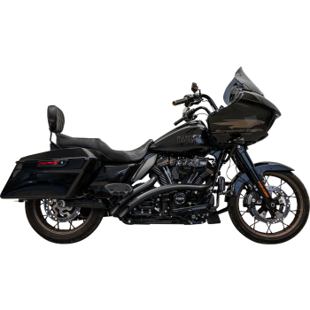 Exhaust Sweeper Black with she