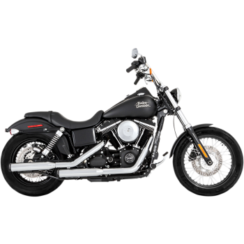 MUFFLER 3" FXD 06-UP CH/BK