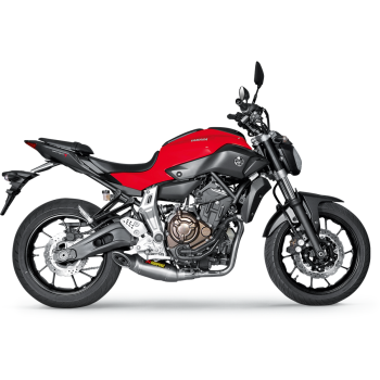 EXHAUST RAC SS/TI MT07