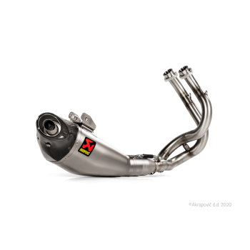EXHAUST RAC SS/TI Z650