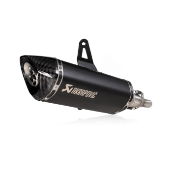 MUFFLER SS/CF BLK ITAL