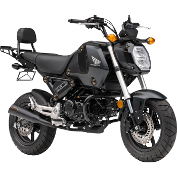 SLIP-ON MUFFLER (BLK) WITH BRO