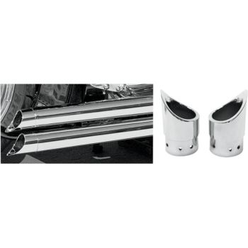 EXHAUST TIPS MINI SCALLOP