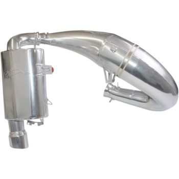 EXHAUST SNGL PIPE POLARIS