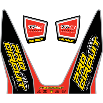 EXHAUST STICKER KIT TI-5