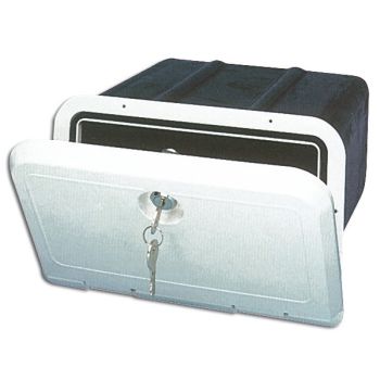 Store box w/lock 285x180x260mm
