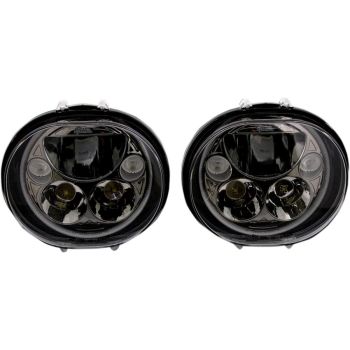 HEADLIGHT 5.75 BLK PR