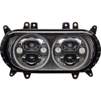 HEADLIGHT FLTR BLACK