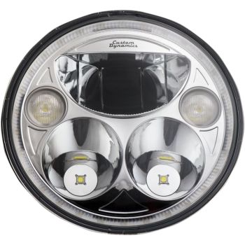 HEADLIGHT 7 CHIEFTN CHR