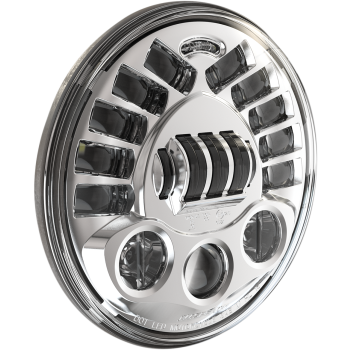 HEADLIGHT ADAP2 CHR 7"