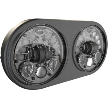 HEADLIGHT ADAP2 FLTR BLK