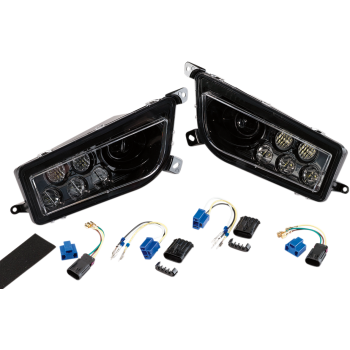 LED HDLGHT RZR900/1000 BK