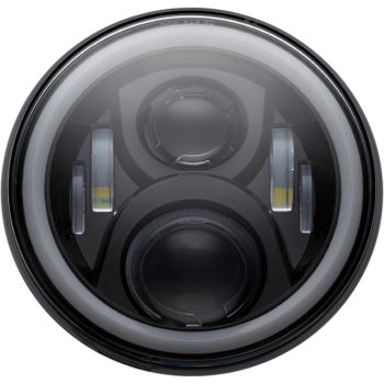 HEADLAMP 7 LED HALO BLK