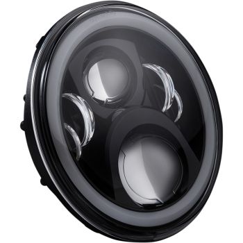 HEADLAMP 7 LED HALO BLK