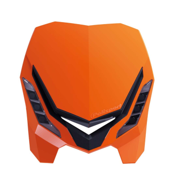 HEADLIGHT E-BLAZE OR/BK