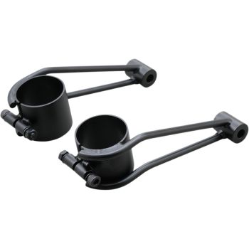 HEADLIGHT BRACKET 41MM BK