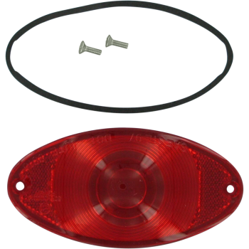 LENS CATEYE RED