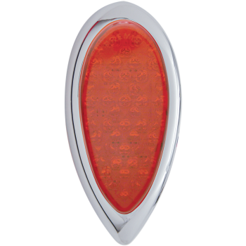 TAILIGHT TEARDROP W/RED