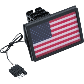COVER REC HITCH LED FLAG