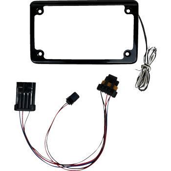 FRAME LICENSE PLATE W/ TAG LIG