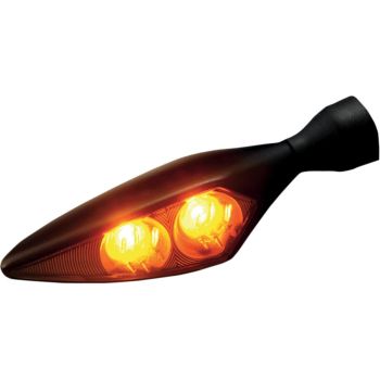 FLASHER RHOMB DK BLK FR/R