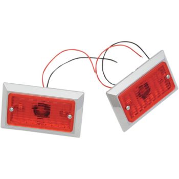 MARKER LIGHT DUAL RED 2PK