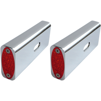 MARKER LED CHR RED ST