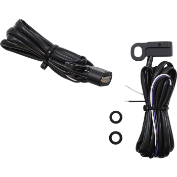 LIGHTS MKR MB WH/AMBR 96-