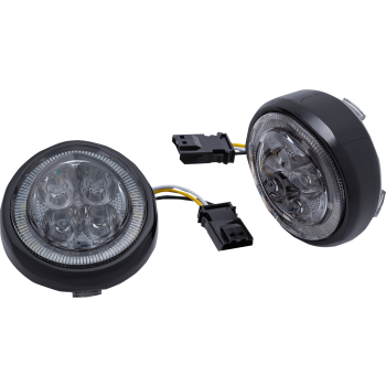 LIGHT FANG FRT BLK/SMK