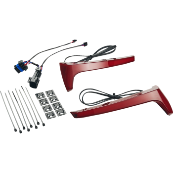 LIGHT SADDLEBAG RED LENS INDIA