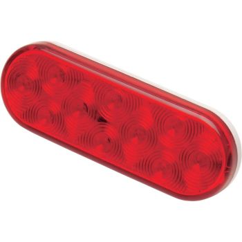 LIGHT LED OVAL RED