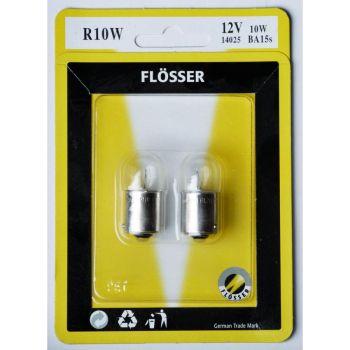 BULB R10W 12V BA15S 10PK