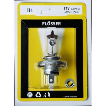 BULB H4 12V 60/55W P43T 10PK