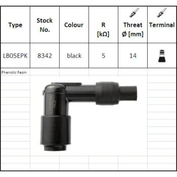 NGK SPARK PLUGS SPARK CAP NGK LB05EPK