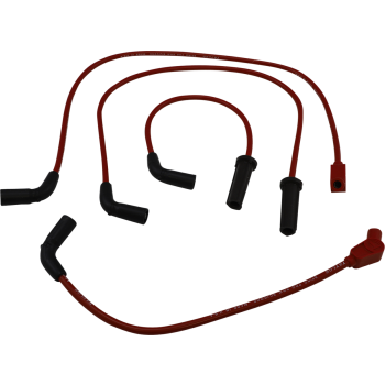 WIRE SPARK PLUG 8MM RED