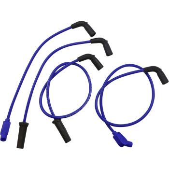 WIRE SPARK PLUG 8MM BLU