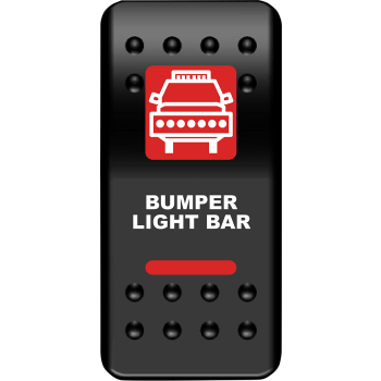 SWITCH RKR BMPR LGHTBR RD