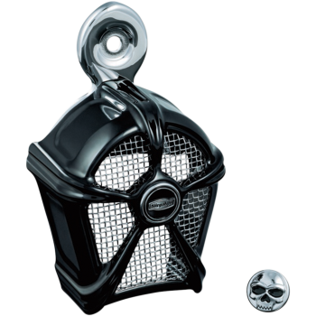 COVER HORN MACH2 BLK/CHR