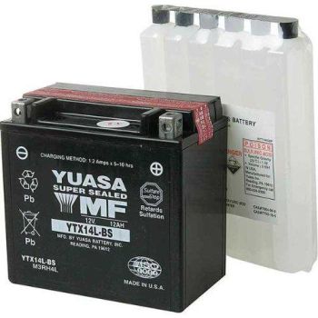 YUASA BATT YTX14L-BS .69 LITER